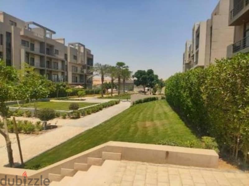 145 m apartment for sale ready to move view villa 3 bedrooms in almarasem fifth square 7
