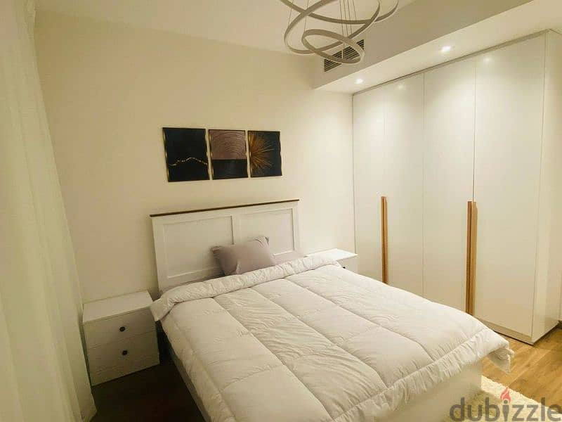 Fully furnished apartment for rent, double view 8