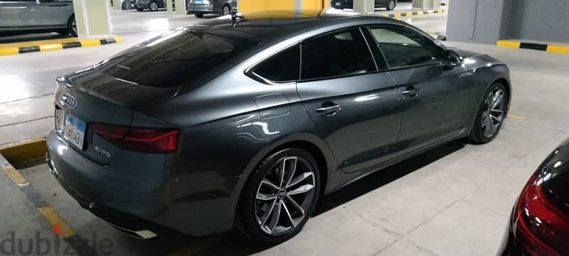 Audi A5 Black Edition 2023 2000 KM licence & protection اودى 2