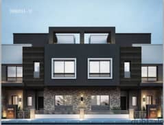 Twin house 340m resale Gold Cliff New Giza bahri . 0