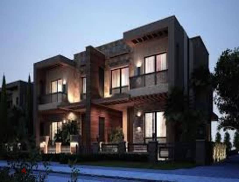 Twin house 340m resale Gold Cliff New Giza bahri . 4
