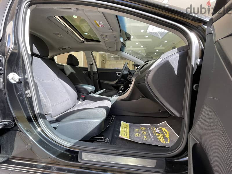 هيونداي الينترا ٢٠١٥ اعلي فئه فابريكا توب لاين - Hyundai Elantra 2015 10