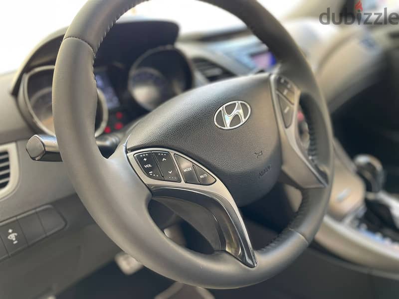 هيونداي الينترا ٢٠١٥ اعلي فئه فابريكا توب لاين - Hyundai Elantra 2015 11