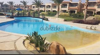 Ground chalet with private garden for sale in (lavista gardens) Ain Sokhna with 10% down payment and installments for 7 years