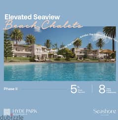 chalet for sale sea view fully finished in seashore hyde park north coast ras el hekma