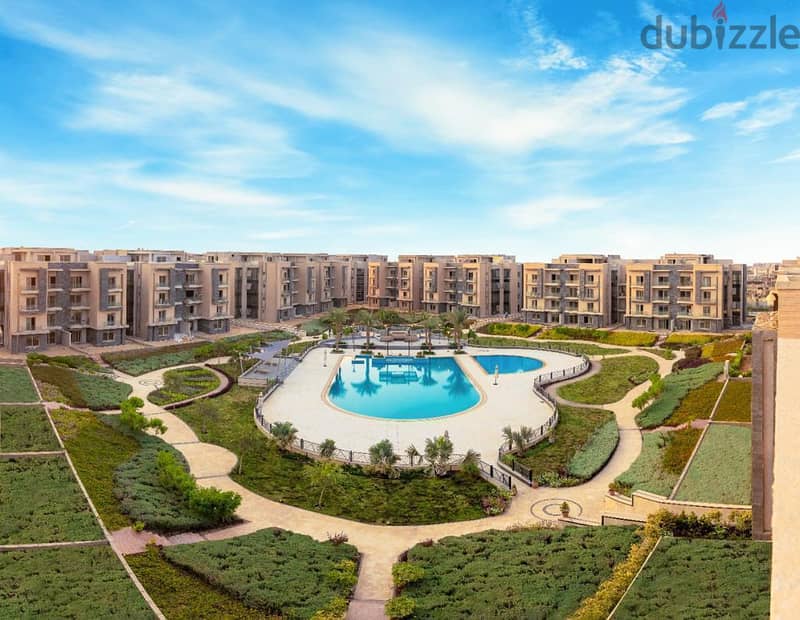 Own now in Golden Square | Galleria Compound | In front of Mivida | Installments over 5 years | Apartment with garden at the best price in the settlem 5