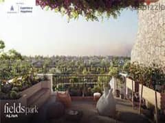 i villa garden for sale at aliva mountain view mostakbal city | installments  | prime location 0