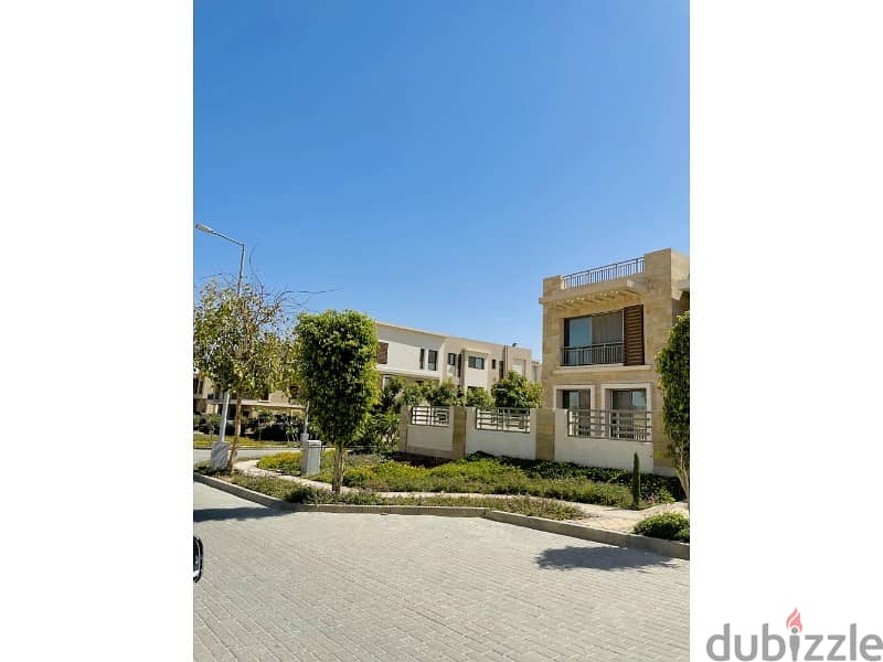 240 m stand alone  with garden for sale in installments semi finished 3 bedrooms in taj city 8
