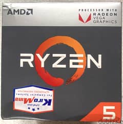 AMD Ryzen 5 2400G With Radeon RX Vega 11 Graphics 4 Cores, 8 Thread