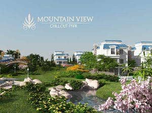Mountain View Chillout Park Compound, 6th of October, i-villa, 279 sqm, garden 150 sqm - (3 bedrooms), including 1 master. 4