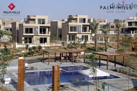للبيع بسعر مغري جدا شقة 183 م موقع متميز فيو بحري بالكامل في كمبوند الم هيلز التجمع الخامس  Palm Hills new Cairo