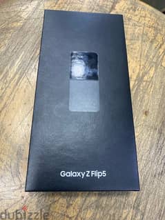 Galaxy Z Flip 5 256G Black جديد متبرشم 0