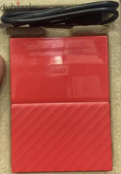 WD 4TB Red My Passport Portable External Hard Drive