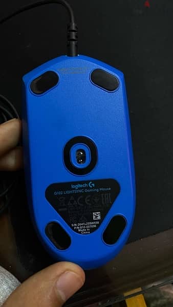 Logitech g 102 lightsync blue 2