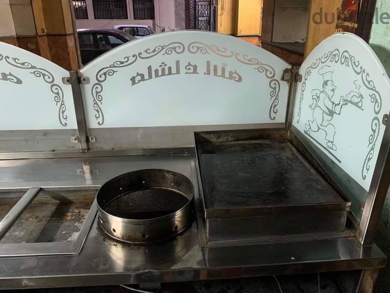 عربية طعام متنقلة (عربية كبدة وسجق) 1