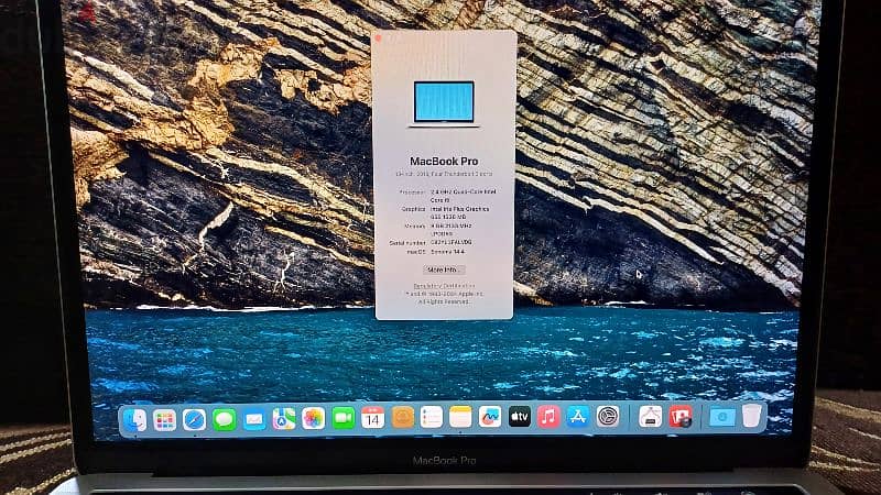 Macbook pro 2019-i5-8Gb-256ssd Touch par 3