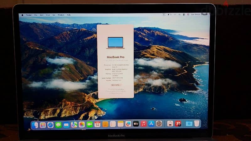 Macbook pro 2019-i5-8Gb-256ssd Touch par 12