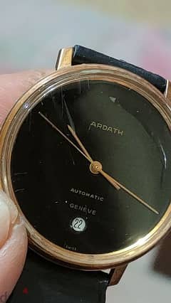 ساعة رجالي قطعة فنية من ارداثARADATH مطلية ذهب