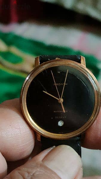 ساعة ميكانيكية قطعة فنية من ارداثARADATH مطلية ذهب 2