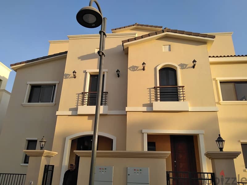 Twin House 229 m Fully Finished ready to move for rent at Uptown Cairo 3