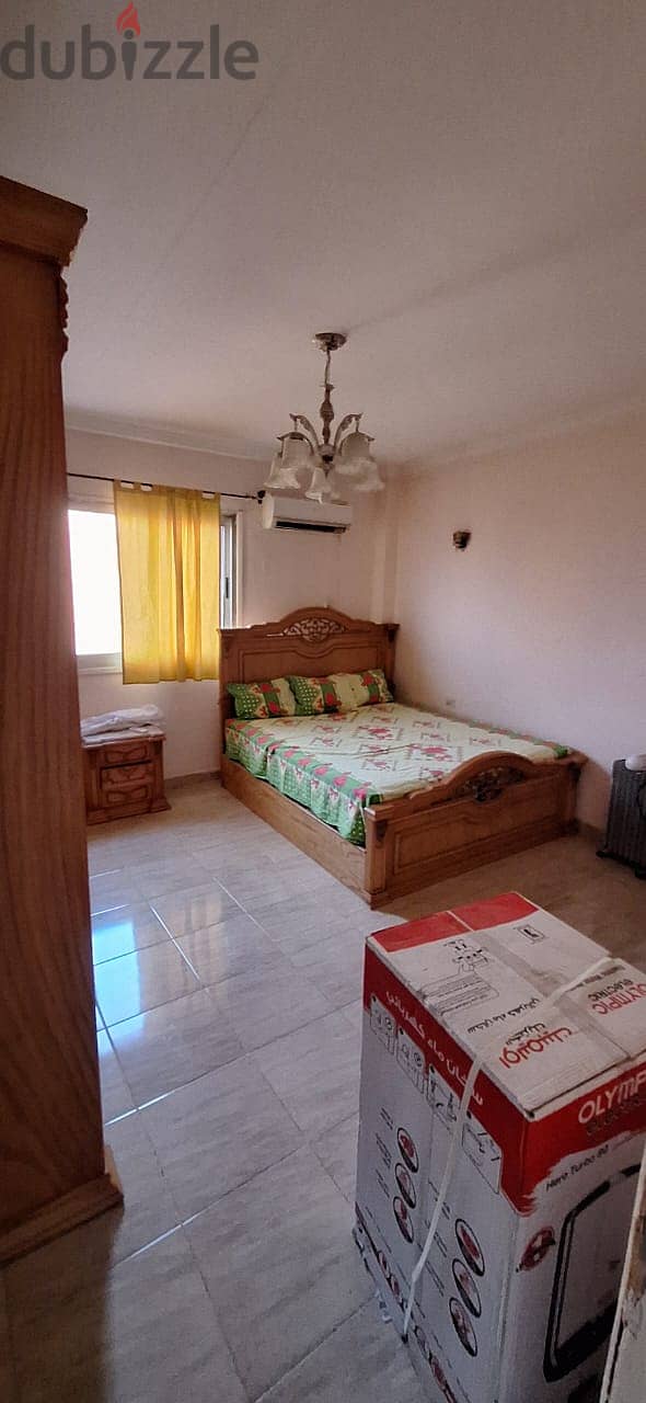 Furnished apartment for rent in degla el maadi شقه للايجار فى دجله 4