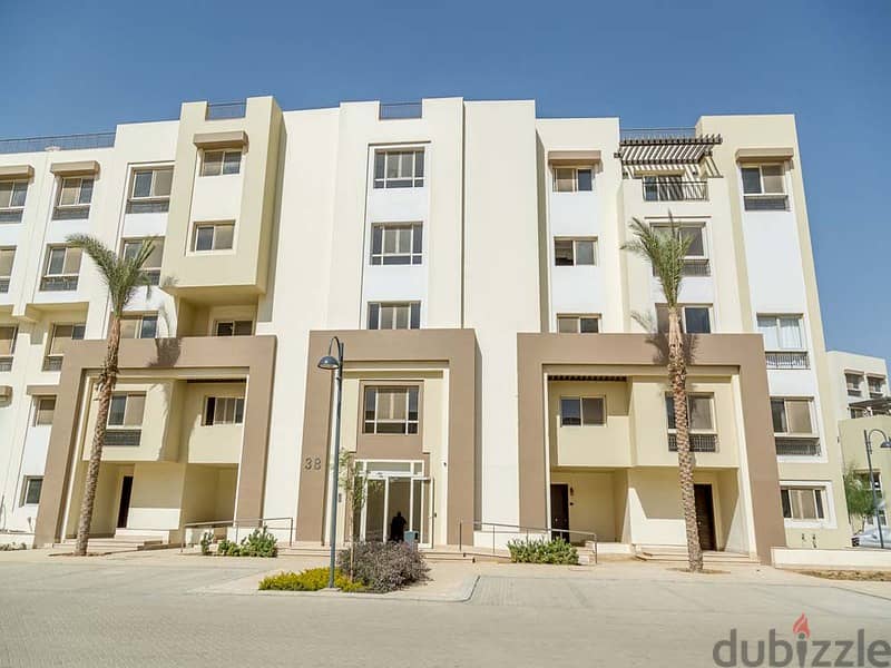 Duplex with Garden Fully Furnished with Prime location For Rent at Uptown Cairo 1