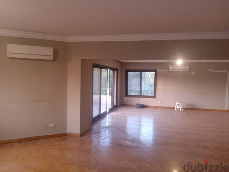 Semi furnished apartment for rent in degla  شقه للايجار فى دجله 2