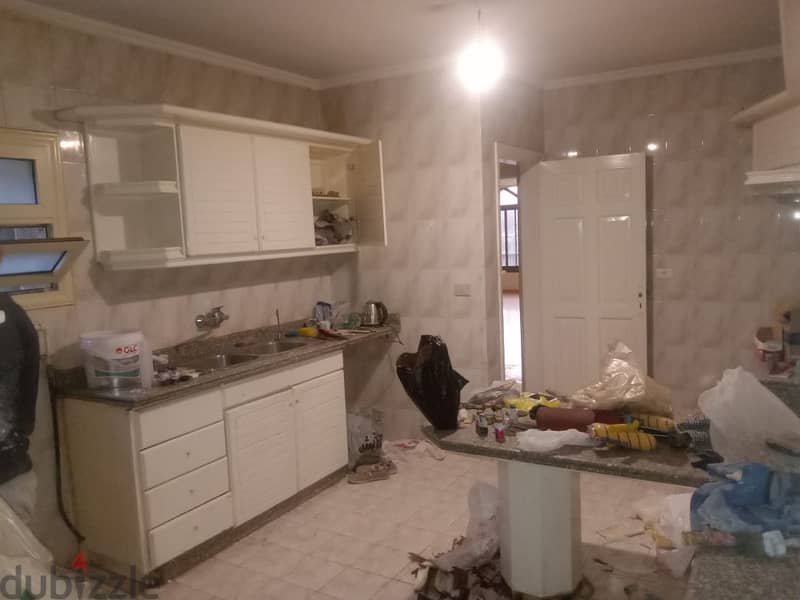 Semi furnished apartment for rent in degla  شقه للايجار فى دجله 3