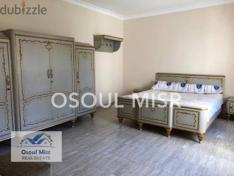 High ground apartment for rent in Al Nada Compound, fully equipped 4