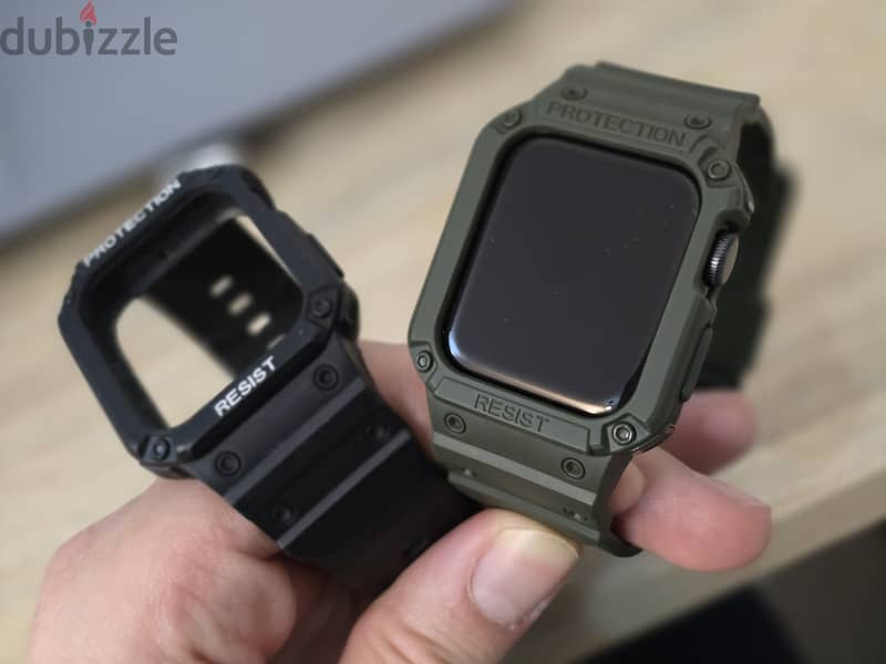 Apple Watch SE 40mm (2022) -Original charging cable & strap -2 straps 7