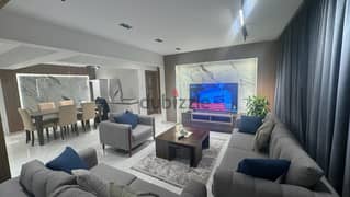Furnished ground floor apartment for rent in degla شقه للايجار فى دجله 0