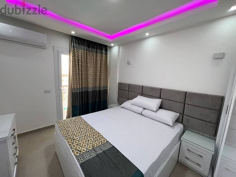 شقه غرفتين وصاله فرش فندقي مجهز بالكامل في منطقة المنتزه شرم الشيخ 5