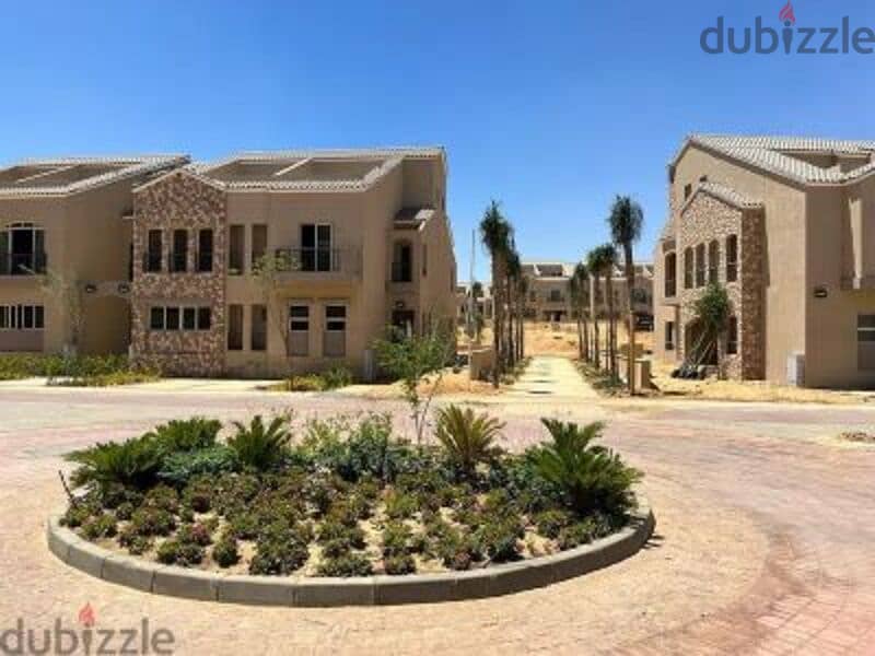 duplex garden 225 m open view delivered , green square mostakbal city 5