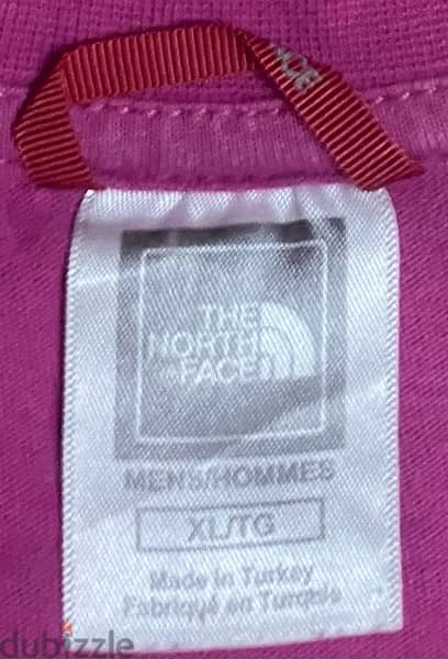 the north face original tshirt size XL custom fit 5