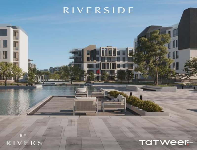 Apartment for sale - rivers new zayed 10% DP. 6