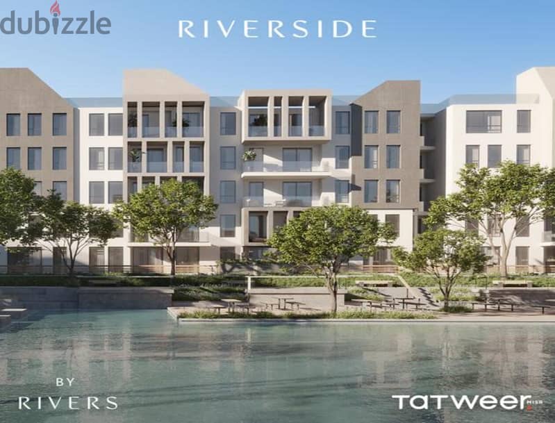 Apartment for sale - rivers new zayed 10% DP. 8