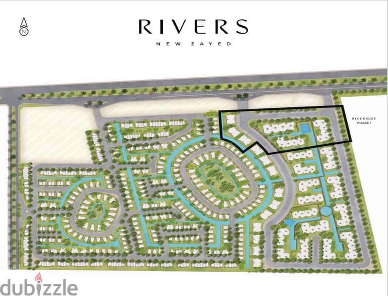 Own your apartment - rivers new zayed only 10% dp. 1