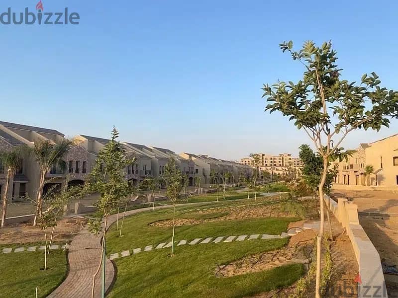 town house 270m prime location delivered finished , green square mostakbal city 9