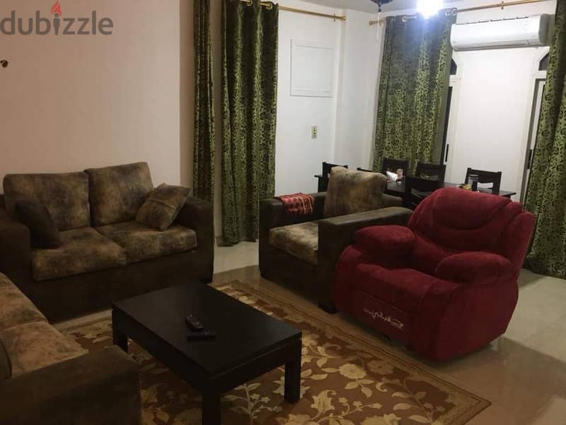3-bedrooms fully furnished in Madinaty 2