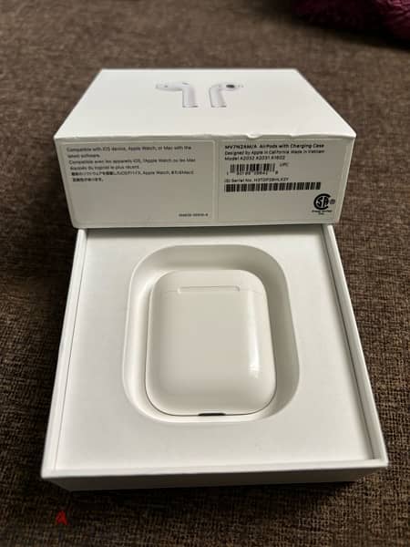 Apple Airpod 2 Original with box 1