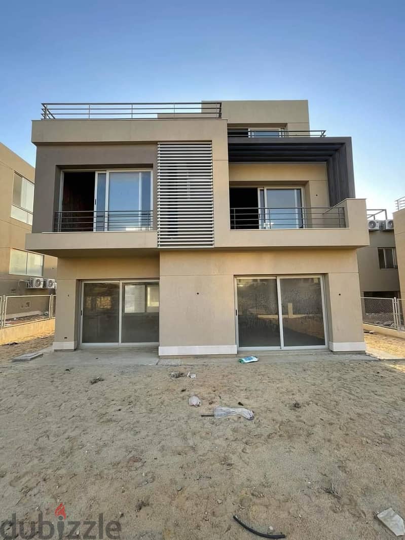 standalone for sale 978 m  in installments semi  finished  bahary ready to move in palm hills new cairo 9