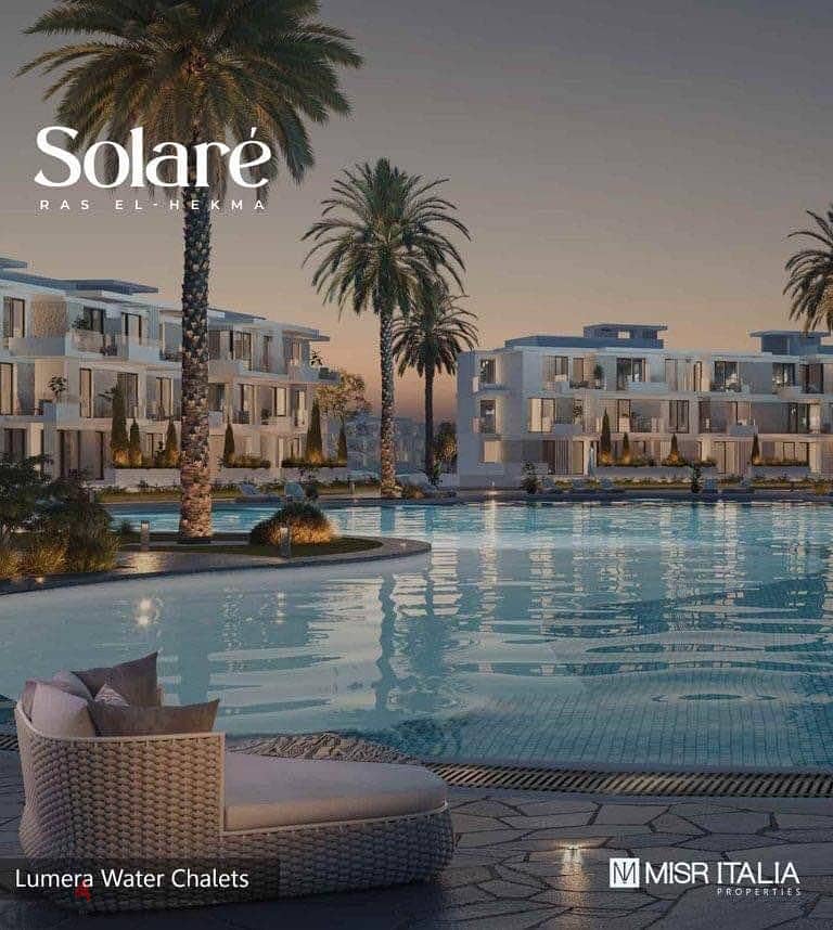Fully Finished Chalet in Ras El Hekma at Solare by Misr Italia 4