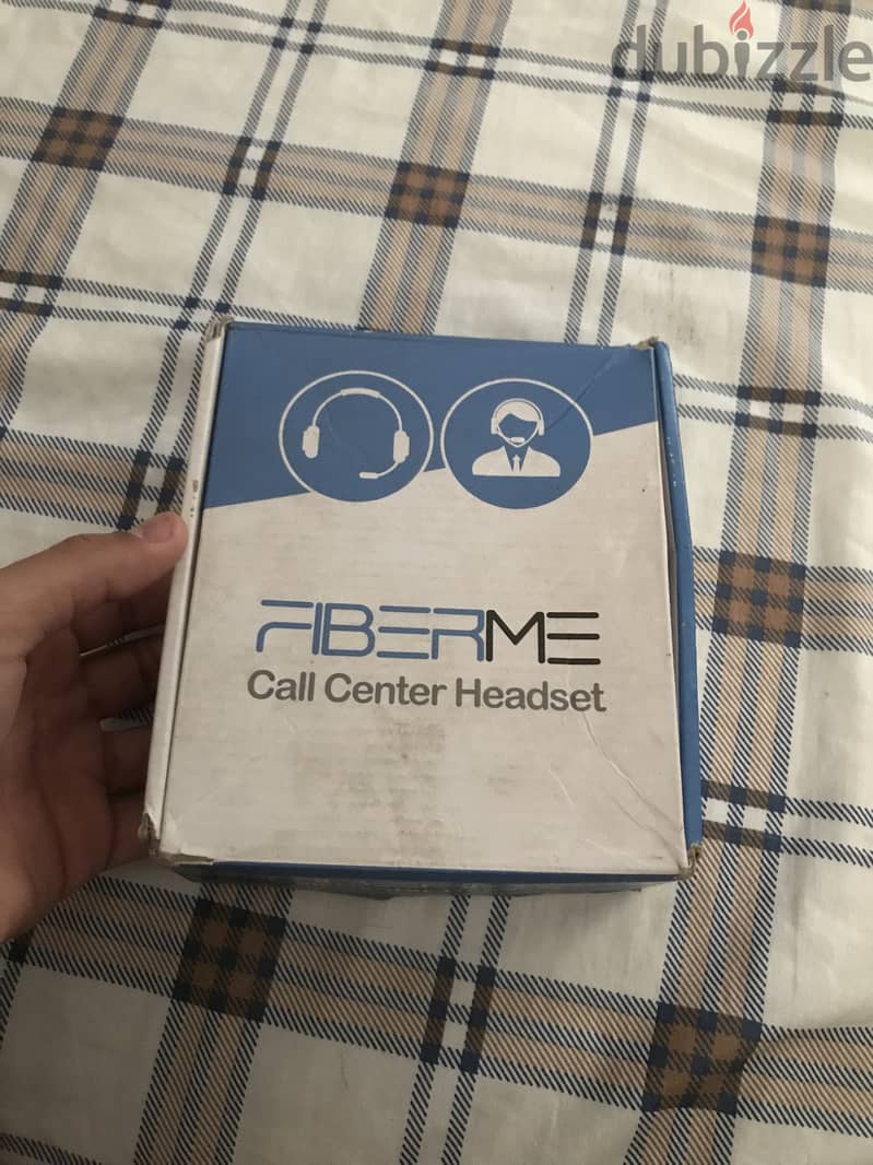 Fiberme call center headset 1