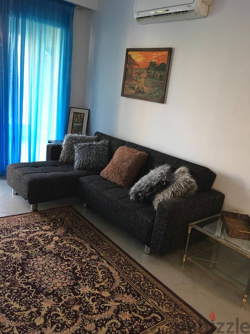 Furnished 3 beds Apart in Park View – Hassan Allam New Cairo beside The Water Way 6