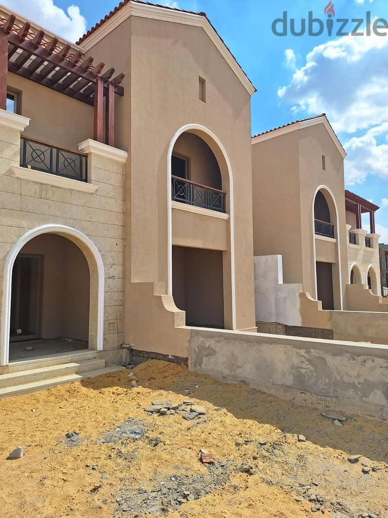 Townhouse for sale in Maadi Compound, Pami's View in the Compound, immediate delivery of 300m 5