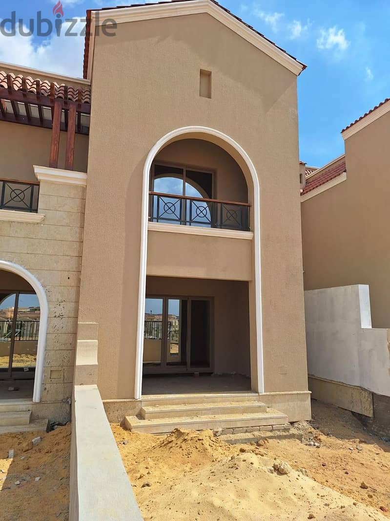 Townhouse for sale in Maadi Compound, Pami's View in the Compound, immediate delivery of 300m 7