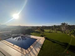 Modern Apartment furnished overlooking at Golf in katameya Dunes