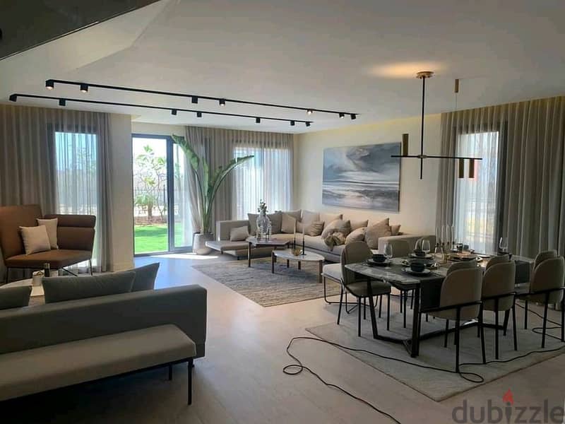 Apartment for sale, 235 meters, with a fantastic view, immediate receipt, fully finished, in Al Burouj Compound, Shorouk City, with a 35% down payment 4