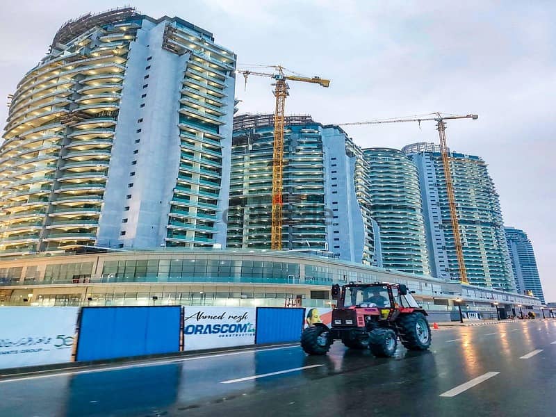 Immediate receipt, finished apartment,182 meters, with facilities, in Al Alamein Towers, North Coast, The Gate5, Double View on the Sea, Direct and V 11