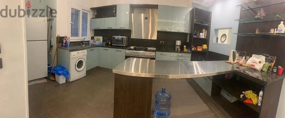 Apartment for Sale Immediate receipt finished with electrical appliances and ultra modern furniture 186m 200m planted Zayed Regency Sheikh Zayed 1